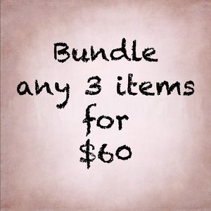 ••bundle and save••